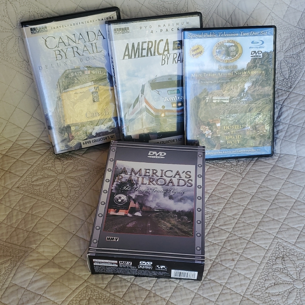 DVD Collection: America's And Canada's Rail Journeys